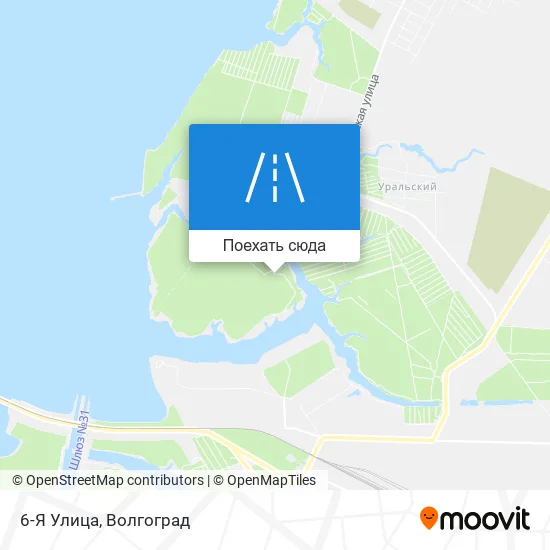 Карта 6-Я Улица