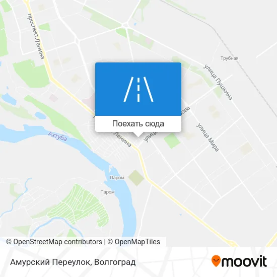 Карта Амурский Переулок