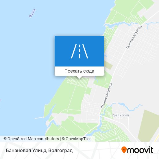 Карта Банановая Улица
