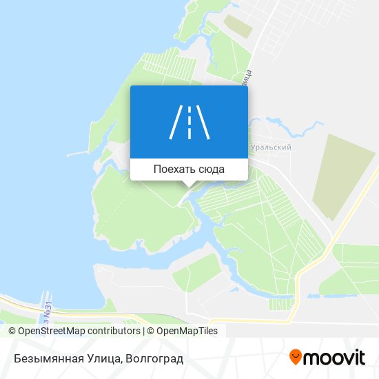 Карта Безымянная Улица
