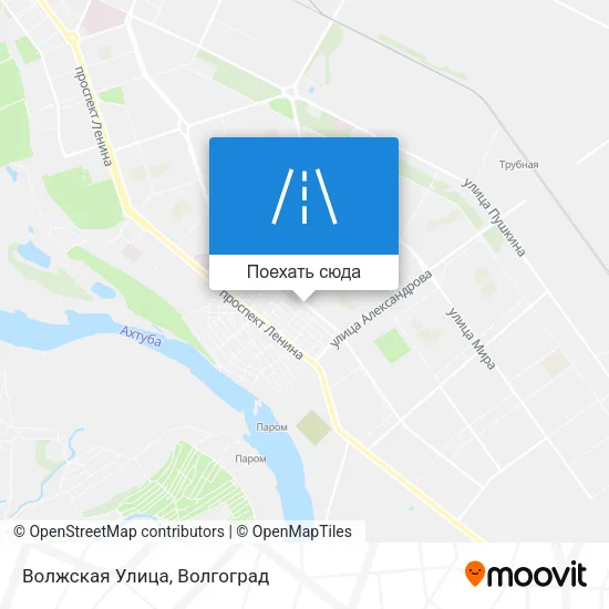 Карта Волжская Улица
