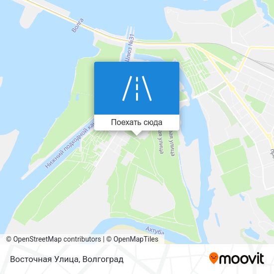 Карта Восточная Улица