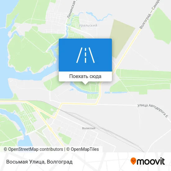 Карта Восьмая Улица
