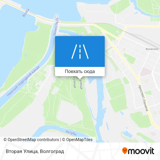 Карта Вторая Улица
