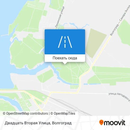 Карта Двадцать Вторая Улица