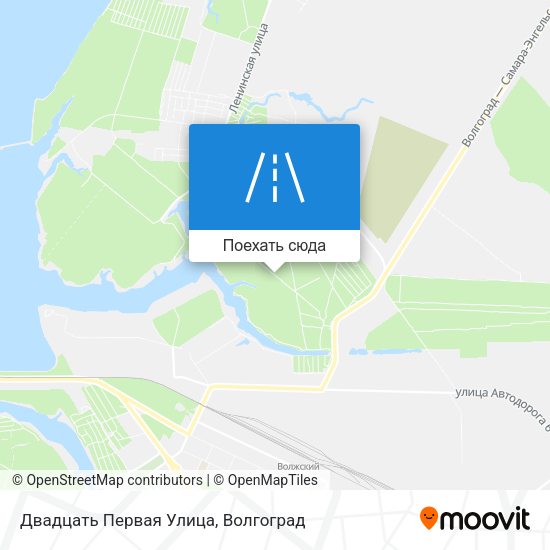 Карта Двадцать Первая Улица