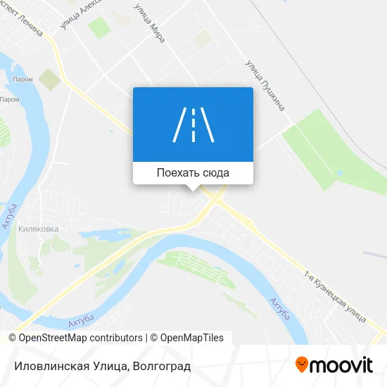 Карта Иловлинская Улица
