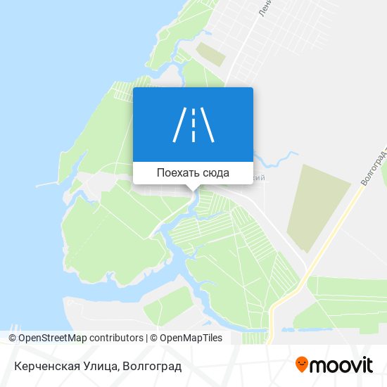 Карта Керченская Улица