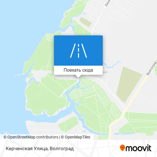 Карта Керченская Улица