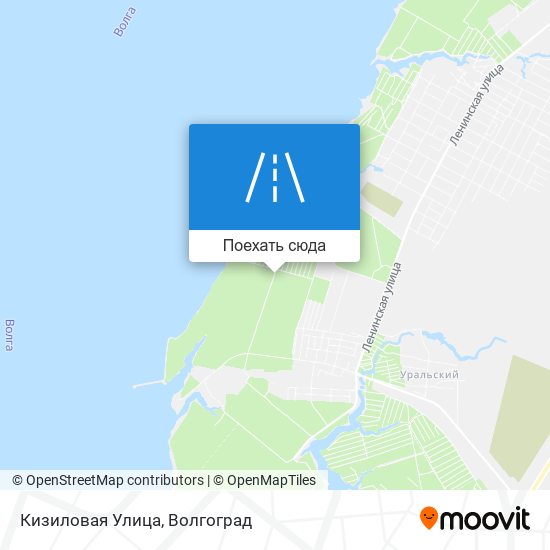 Карта Кизиловая Улица