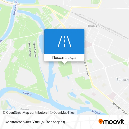 Карта Коллекторная Улица