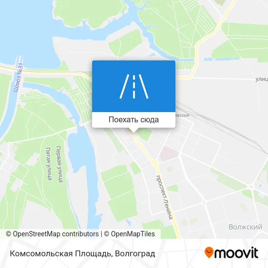 Карта Комсомольская Площадь