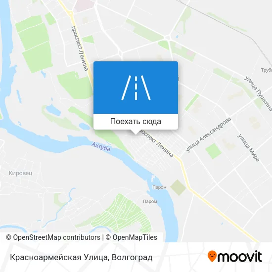 Карта Красноармейская Улица