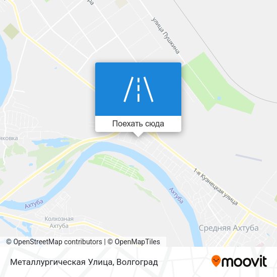 Карта Металлургическая Улица