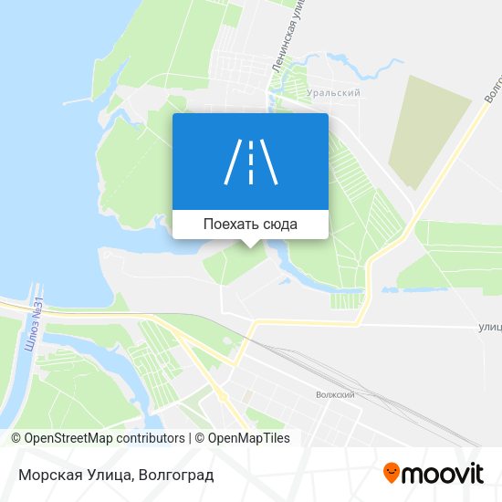 Карта Морская Улица