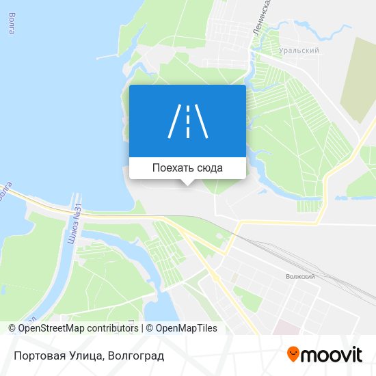 Карта Портовая Улица