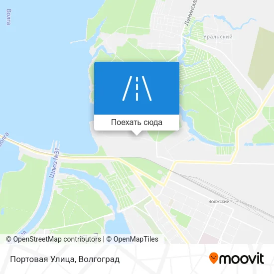 Карта Портовая Улица