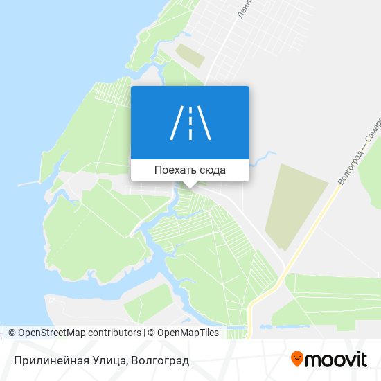 Карта Прилинейная Улица