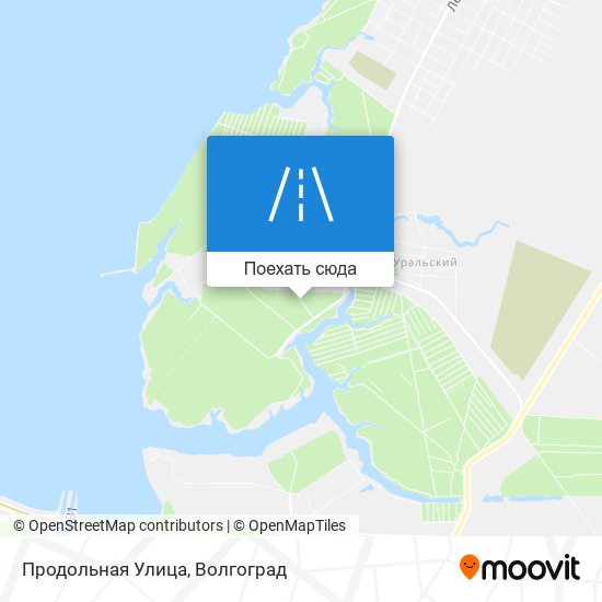 Карта Продольная Улица