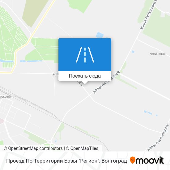 Карта Проезд По Территории Базы "Регион"