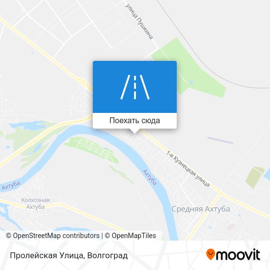 Карта Пролейская Улица