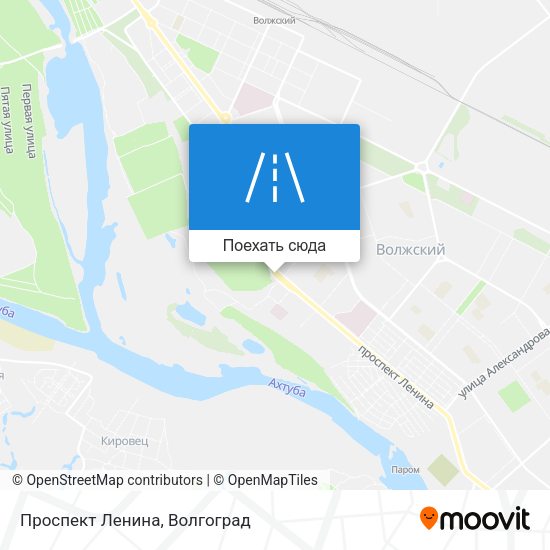 Карта Проспект Ленина