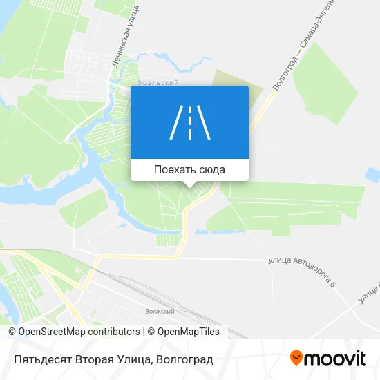 Карта Пятьдесят Вторая Улица