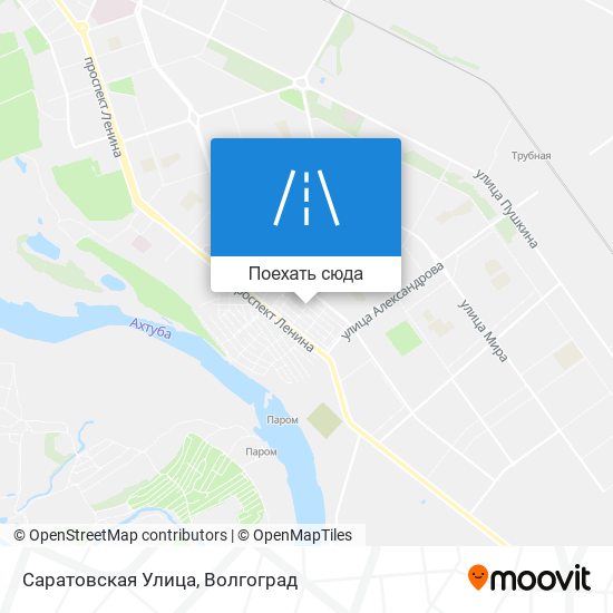 Карта Саратовская Улица