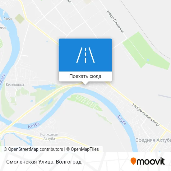 Карта Смоленская Улица