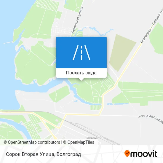 Карта Сорок Вторая Улица