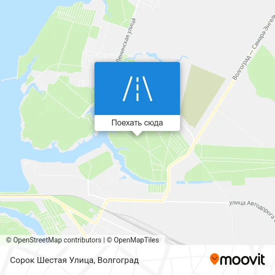 Карта Сорок Шестая Улица