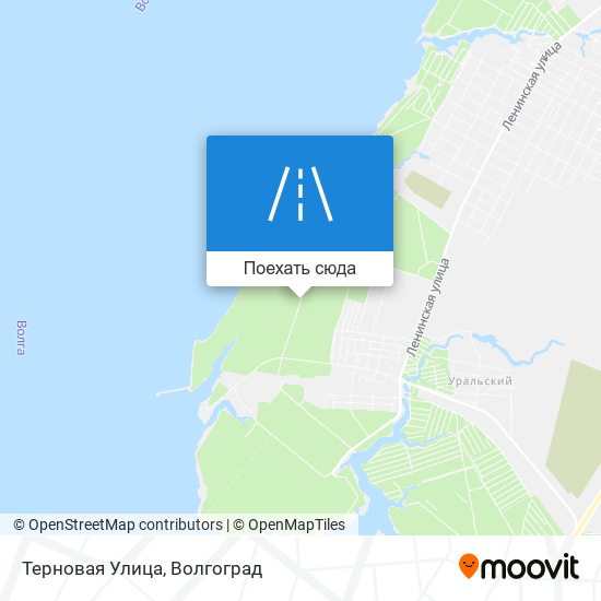 Карта Терновая Улица