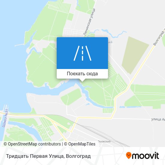 Карта Тридцать Первая Улица