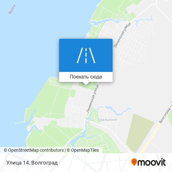 Карта Улица 14