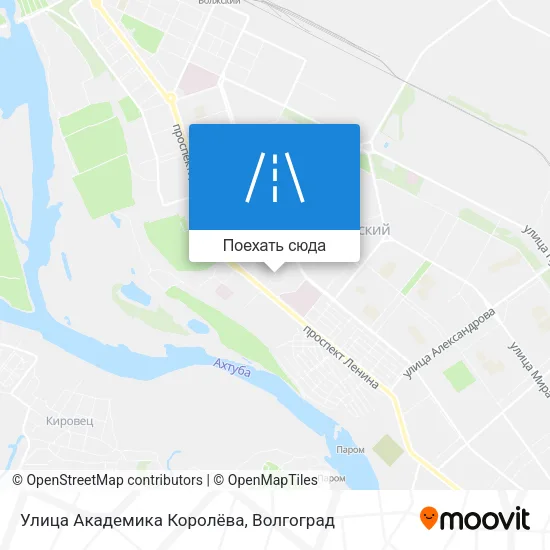 Карта Улица Академика Королёва