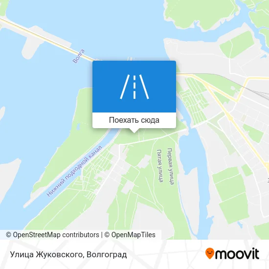 Карта Улица Жуковского
