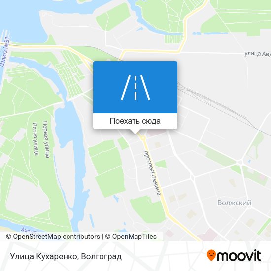 Карта Улица Кухаренко
