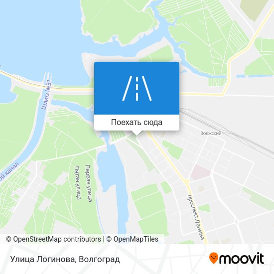 Карта Улица Логинова