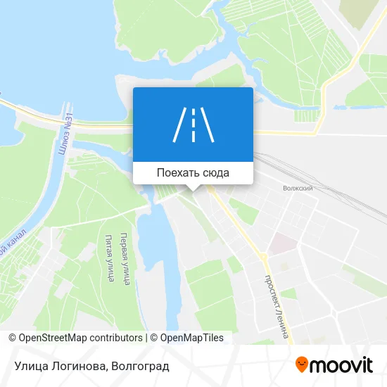 Карта Улица Логинова