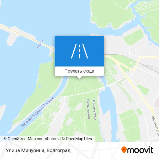 Карта Улица Мичурина