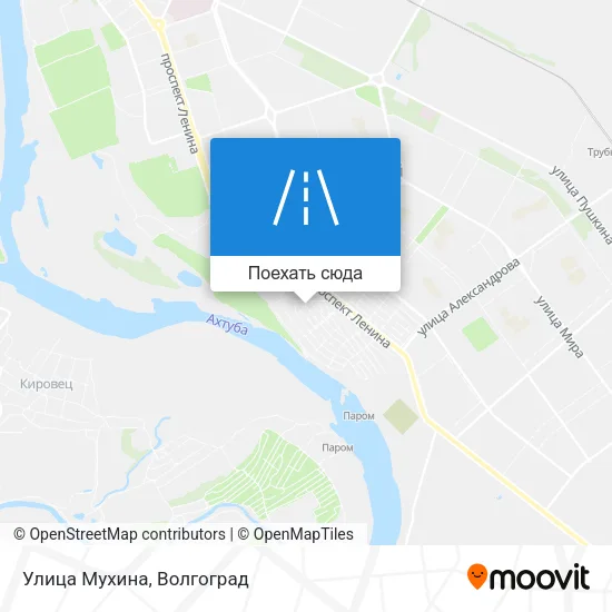 Карта Улица Мухина