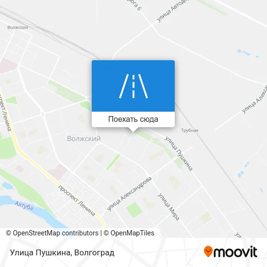 Карта Улица Пушкина