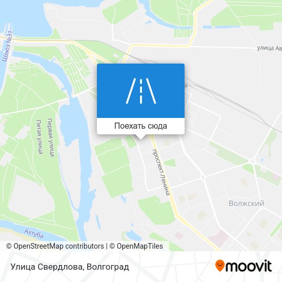 Карта Улица Свердлова