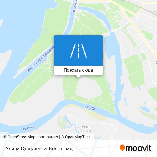 Карта Улица Сургучёвка