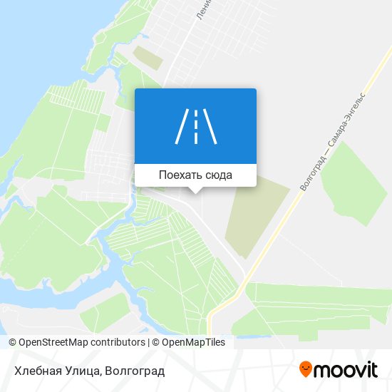 Карта Хлебная Улица