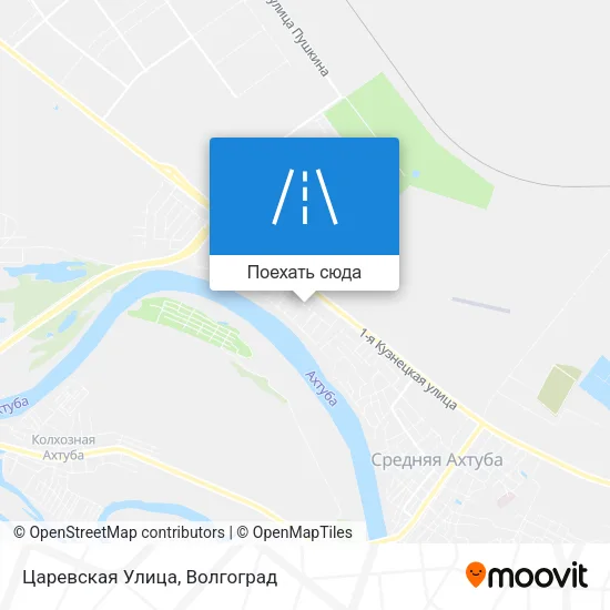 Карта Царевская Улица