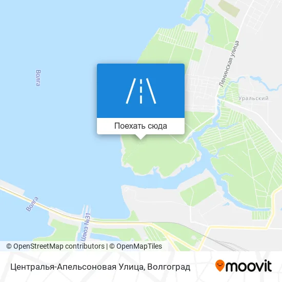 Карта Централья-Апельсоновая Улица