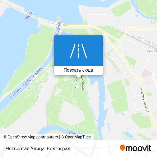 Карта Четвёртая Улица