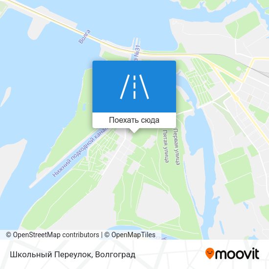 Карта Школьный Переулок