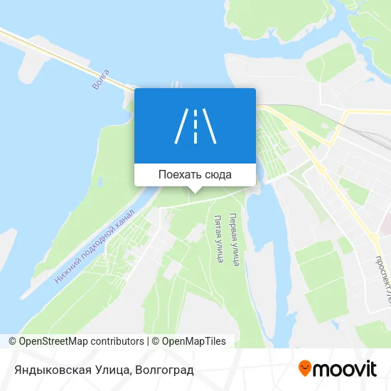 Карта Яндыковская Улица